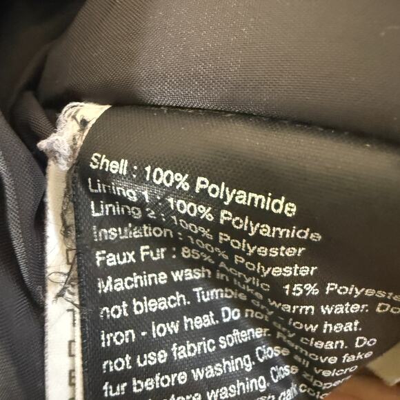 Helly Hansen Jacket Mens Large Black Pockets Full Zip Long Sleeve Winter Ski 176 - Picture 7 of 9